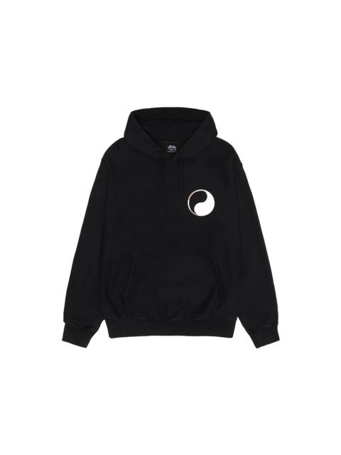 Stussy x Our Legacy Work Shop Drop Shadow Pigment Dyed Hoodie Black