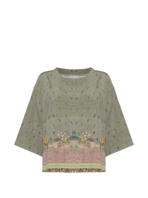 Adanastr floral-print T-shirt