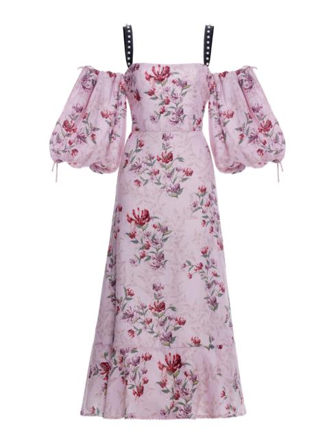 Mercedes Honeysuckle Midi Dress