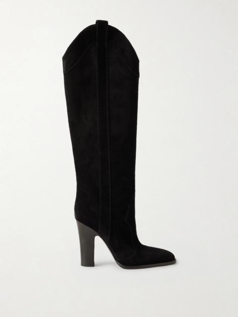 Lavinia Suede Knee Boots