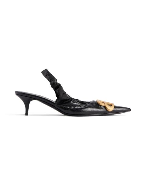 Women's Monaco 50mm Slingback in Black