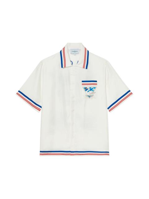 Casablanca Par Avion Silk Shirt