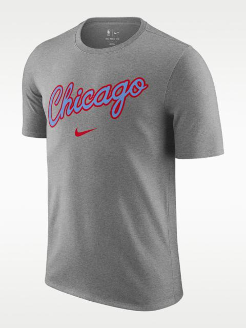 Chicago Bulls Essential City Edition Men's Nike NBA T-Shirt