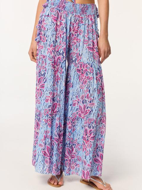 Pant Soledad - Blue Exotic Forest