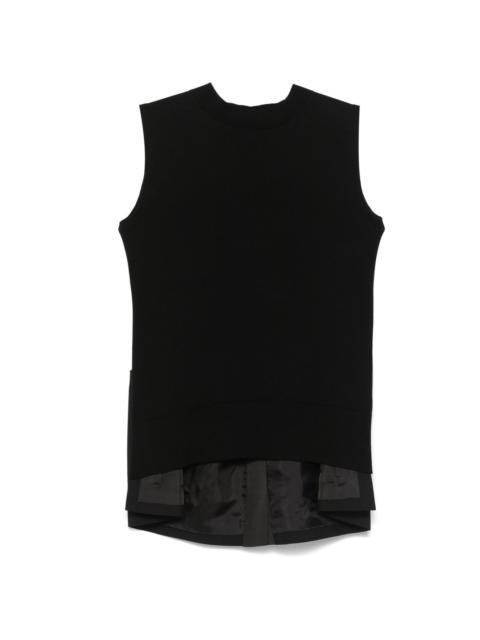 colourblock vest