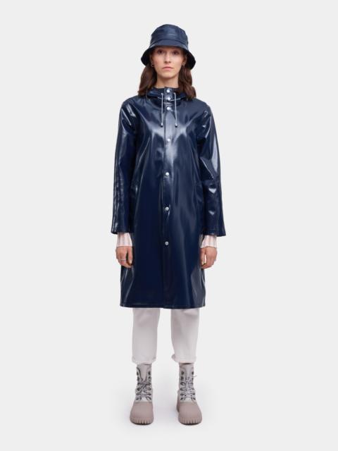 Stockholm Long Opal Raincoat Navy