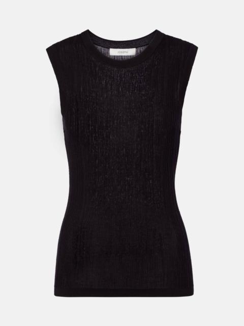 Calife silk and cotton tank top