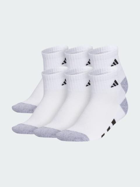 Athletic Cushioned 6-Pack Quarter Socks Kids