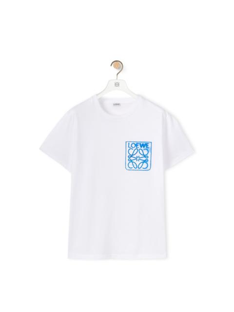 Regular fit T-shirt in cotton