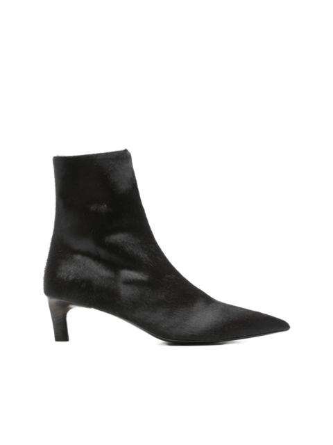 pointed-toe boots