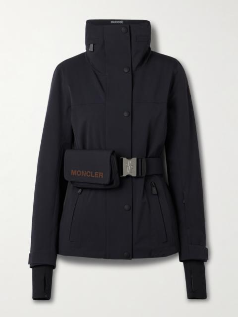 Hainets Belted Stretch-twill Ski Jacket