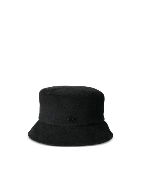 logo-plaque bucket hat