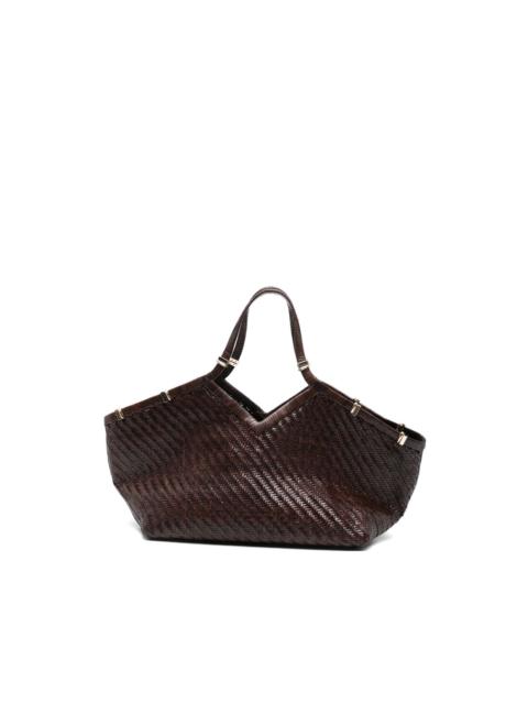 large Usha The Greatest woven-design tote bag