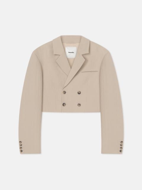 Seersucker Suiting Blazer