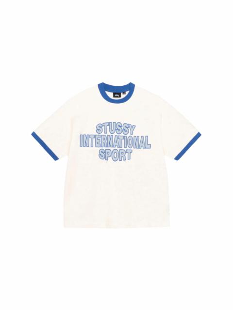 Stussy Sport Ringer Tee Off White