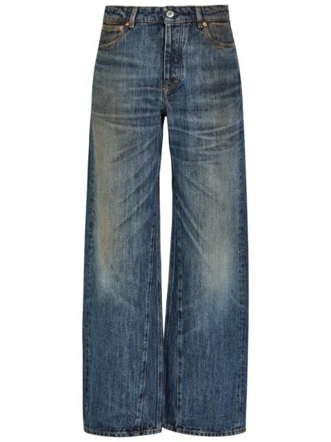 Our Legacy Treble Cut Wide-leg Denim Jeans