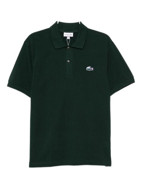 logo-appliqué cotton polo shirt