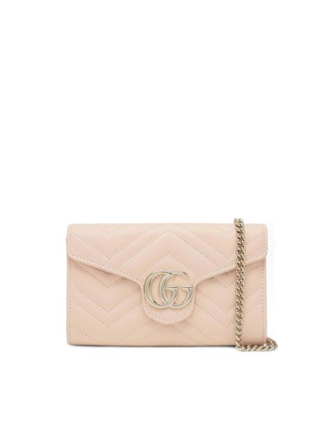 mini chevron-quilted signature Double G shoulder bag