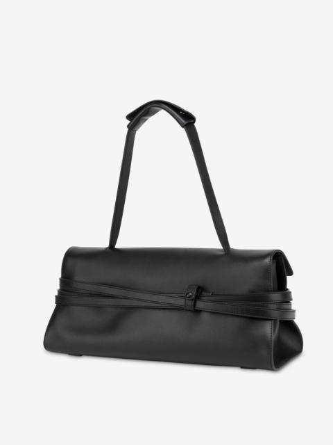 MOSCHINO TIE ME SHOULDER BAG