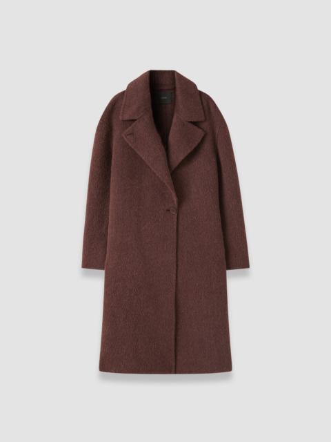 Yves Brushed Double Face Alpaca Coat