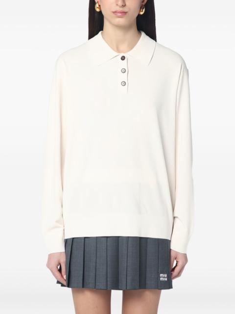 long sleeve polo shirt