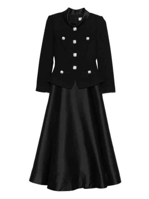 embellished midi dress