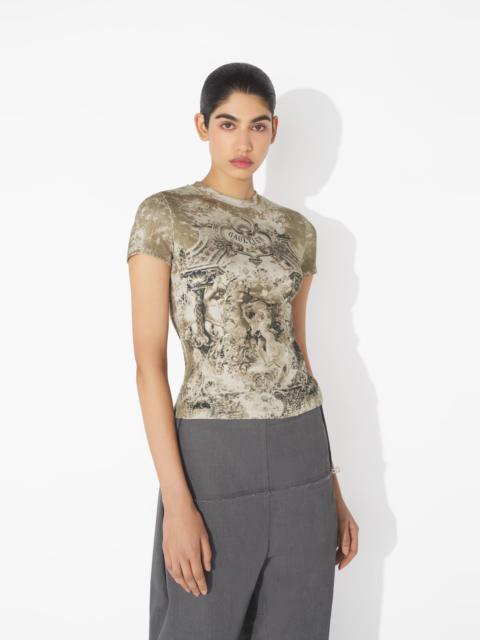 THE MÉDAILLON KNIT T-SHIRT