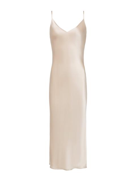 Seridie Silk Slip Dress