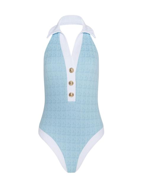 Natalya Collared One-Piece Swimsuit
