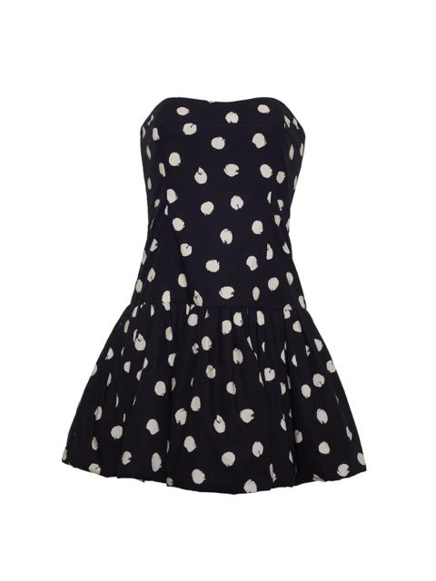 Elena Dress
A Little Flirt, Lots of Flair—Strapless, Sculpted, and Bubbling with Playful Charm