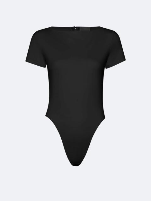 Jersey Short Sleeve Boatneck Bodysuit