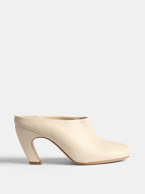 Mica Mule / Ecru Leather
