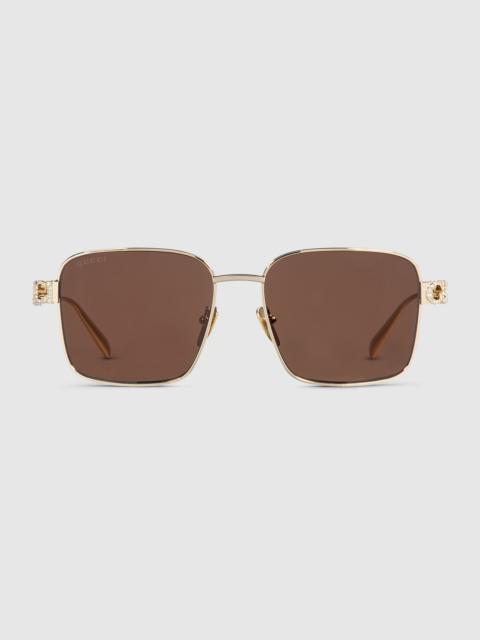 Square frame sunglasses