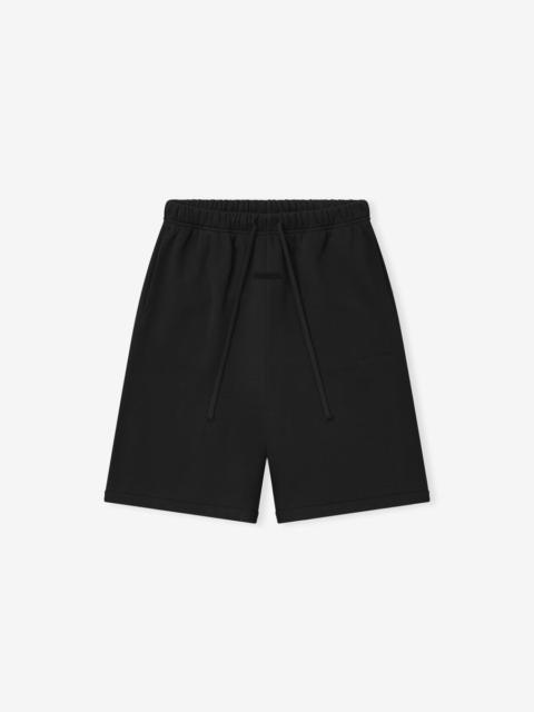 Suede Fleece Signature Relaxed Short