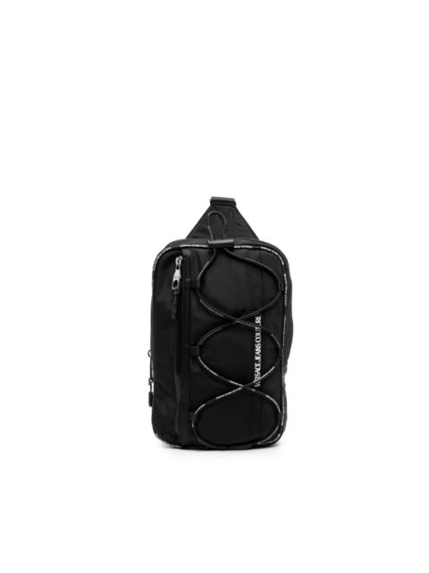 logo-print shoulder bag