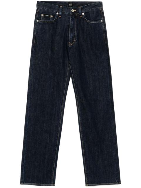 straight-leg trousers