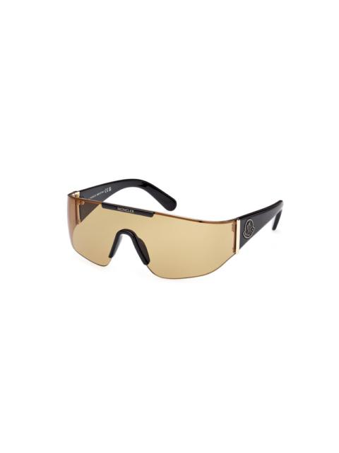 MONCLER Ombrate Sunglasses Black Gold