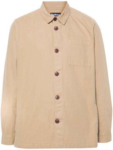 long-sleeve cotton shirt