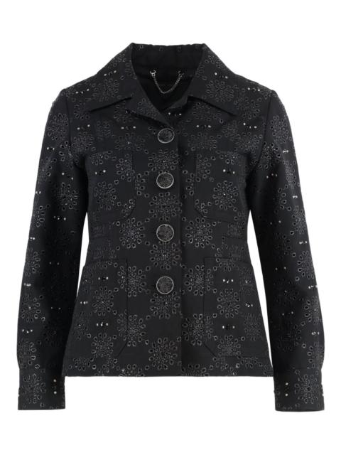 single-breasted blazer