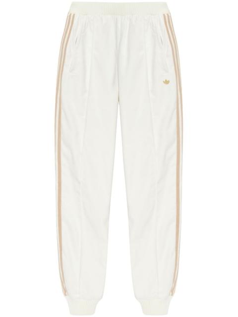 logo-patch cotton track pants