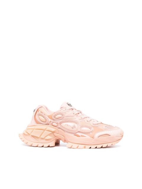 panelled chunky-sole sneakers