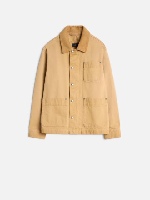 Utility Canvas Jacket in Winter Desert