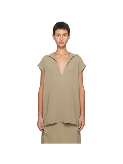 Taupe Throw On T-Shirt