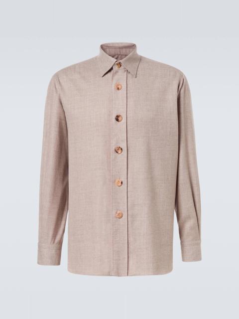 Virgin wool shirt