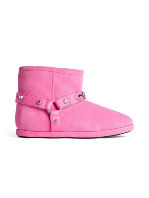 Women's Alaska Soft Bootie in Dark Pink