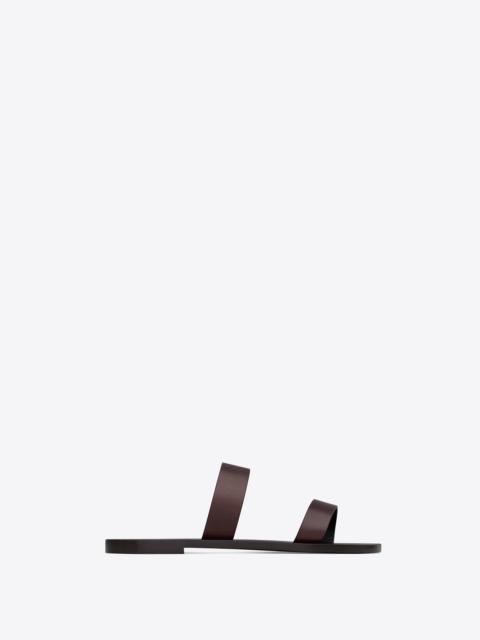 pepe slides in smooth leather