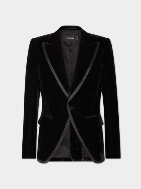 SPARKLING VELVET '70S BLAZER