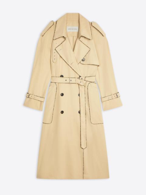 TRENCH COAT WITH PIPING