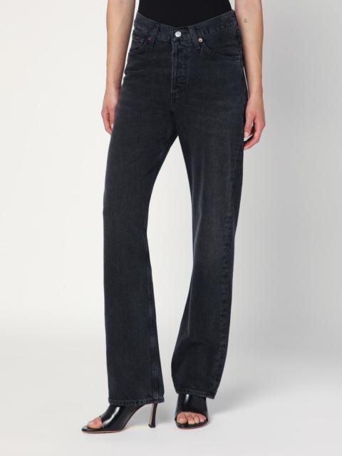 Black V-Waist Kelly jeans in recycled denim