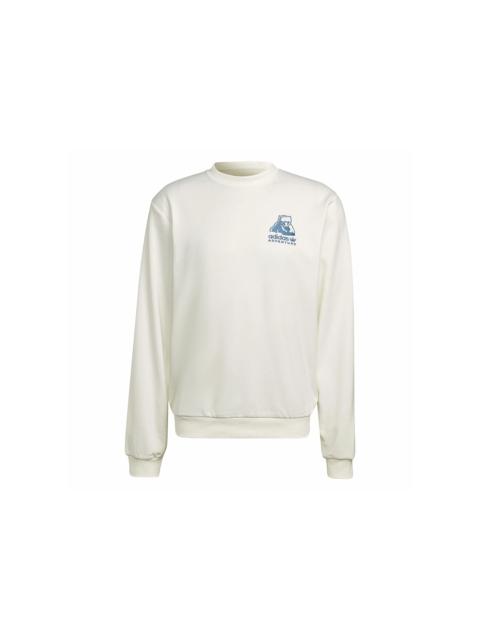 adidas Adidas Adventure Winter Crewneck Sweatshirt Off White